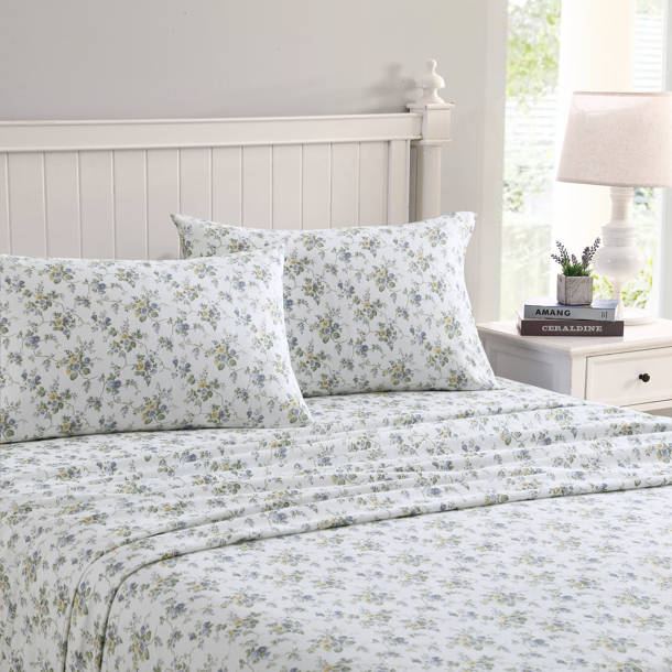 Laura Ashley Nora 100 Cotton Comforter Set & Reviews Wayfair